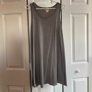 Tank Top Striped Dress